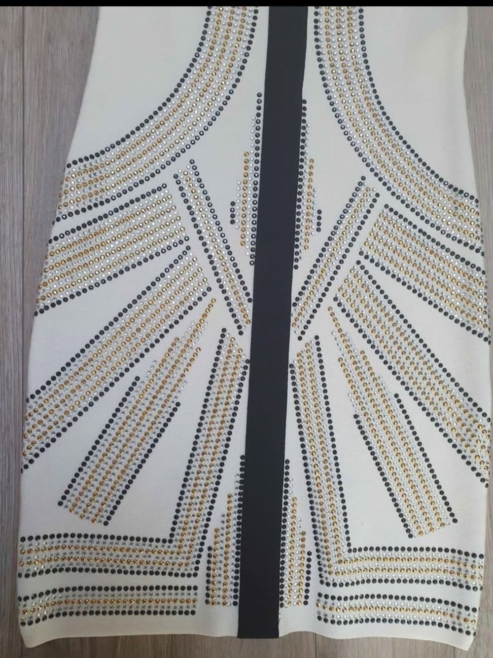 bebe Y2K strapless embedded mini party dress. Size S - Picture 3 of 6